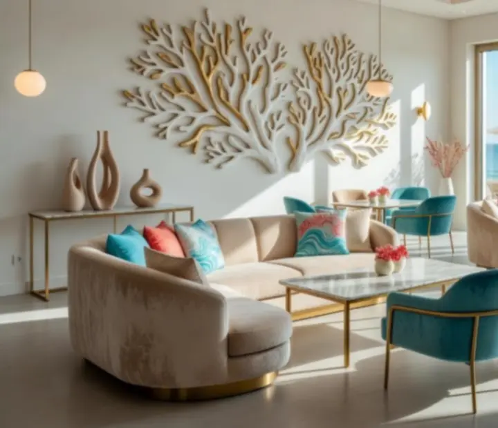 Moderana lounge zona AtelSea restorana inspirirana morem